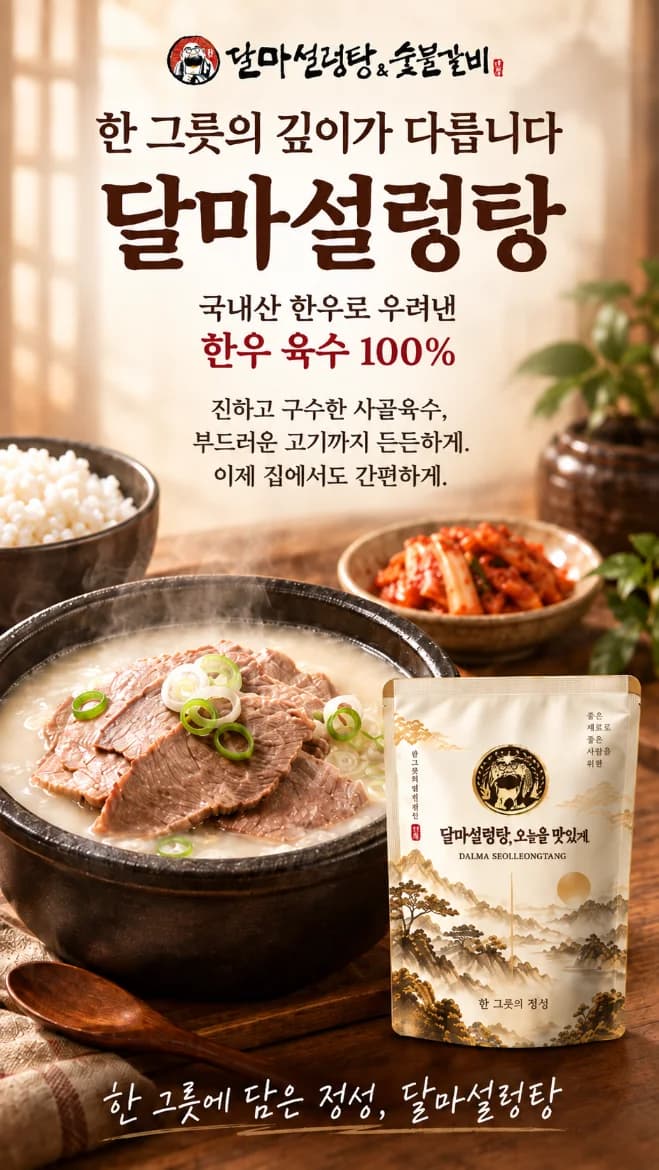 설렁탕 한끼 상세 설명 1