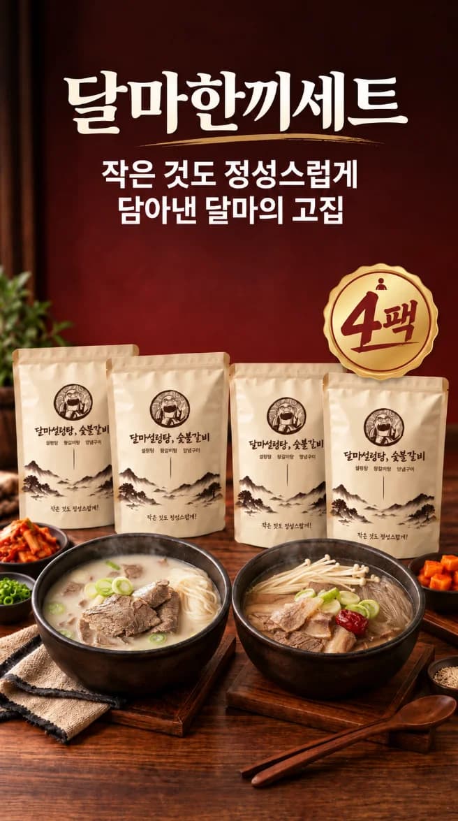 달마 한끼세트 상세 설명 2